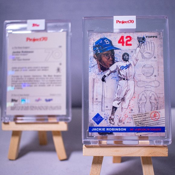 Topps Project70® Card 125 - 1955 Jackie Robinson by The Shoe Surgeon - Picture 1 of 2